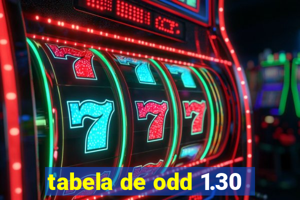 tabela de odd 1.30